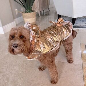 Fleece Doggie Coat Size M